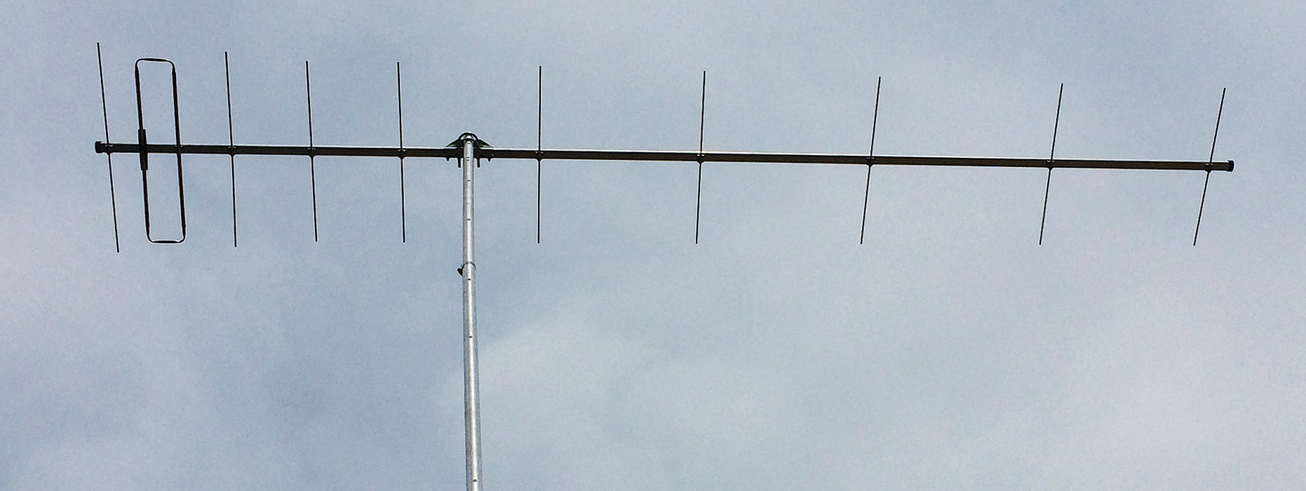 LFA-440M10EL, LOOP FED YAGI, 440 MHz, 10 EL ARRAY, 5K