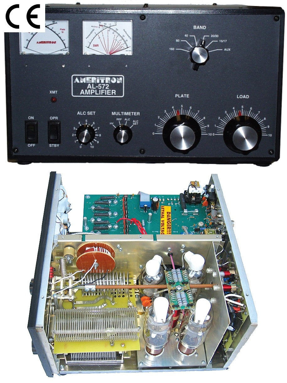 AL-572XCE,HFAMP,1300W,(4)572B,200/220/240V,EXPORT,CE