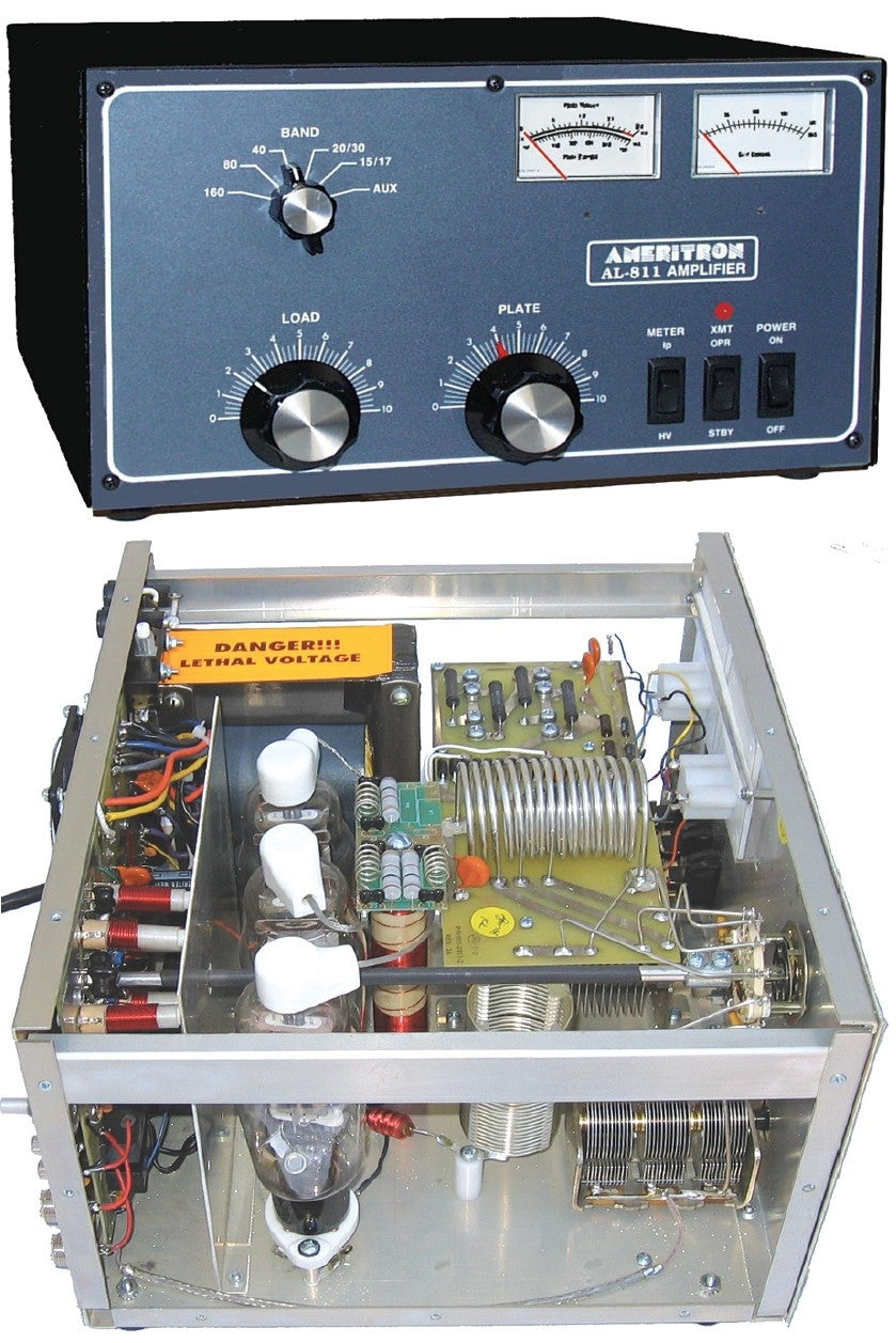 AL-811,SEC- HFAMP, 600W, (3)811A TUBES (Factory SEC)