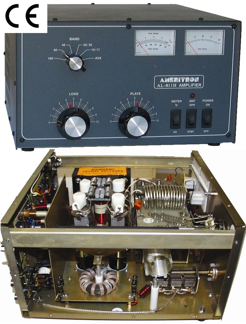 AL-811HDXCE HFAMP, 800W, (4)572B, EXPORT/CE, 220VAC