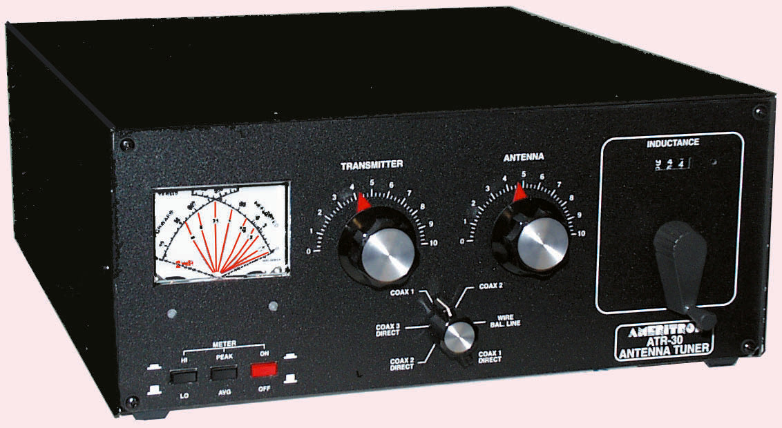 ATR-30X, ANTENNA TUNER, HF, EDGE ROLLER, 3KW, 220VAC