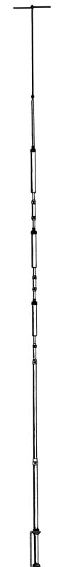AV-14AVQ, HF VERTICAL, 4-BAND, 10/15/20/40M, 1.5kW, 18 FT