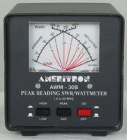 AWM-30BX,HF+6M,SWR/WATTMETER,PEAKREADING,3kW,240V