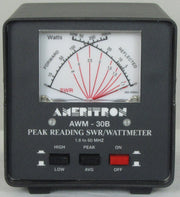 AWM-30B,HF+6M,SWR/WATTMETER,PEAKREADING,3kW