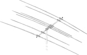 DB-1217, HF BEAM, DUAL BAND, 12/17 METERS, 7-ELEMENTS