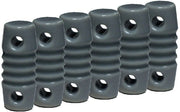 E-2-6, CERAMIC INSULATOR, GLAZED, 6PACK