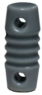 E-2, CERAMIC INSULATOR, GLAZED