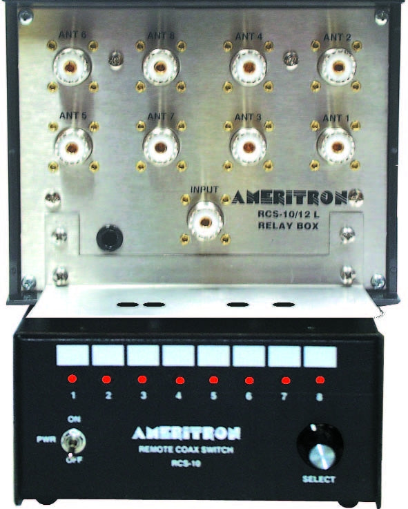 RCS-10, ANTENNA SWITCH, 8 POSITIONS, REMOTE