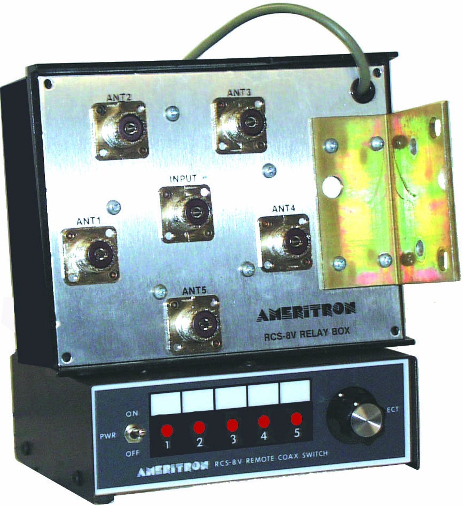 RCS-8V, ANTENNA SWITCH, COAX, 5 POSITIONS, REMOTE