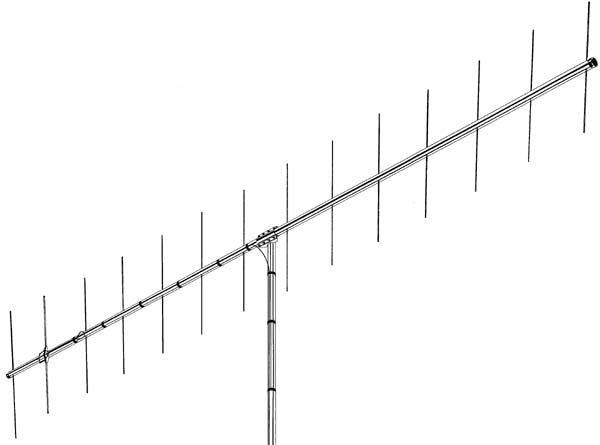 VB-214FM, 14 ELEMENT 2M WITH BETA MATCH ACCEPTS 2 MAST 13.0