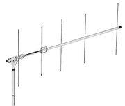VB-25FM, 5 ELEMENT 2M WITH BETA MATCH ACCEPTS 2 MAST 9.1